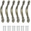 (As show, One size) Kitchen Sink Drain Basket Strainer, Triangle Kitchen Sink Drain Basket(Bla COX 1