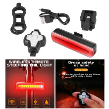 Wasserdichtes LED-Fahrradblinkerlicht Vertikales Rücklicht Rot
