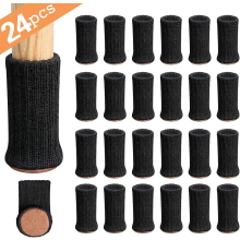 24 piezas de calcetines para patas de silla, calcetines el?sticos de alta elasticidad para muebles, calcetines antideslizantes para patas de silla (ne