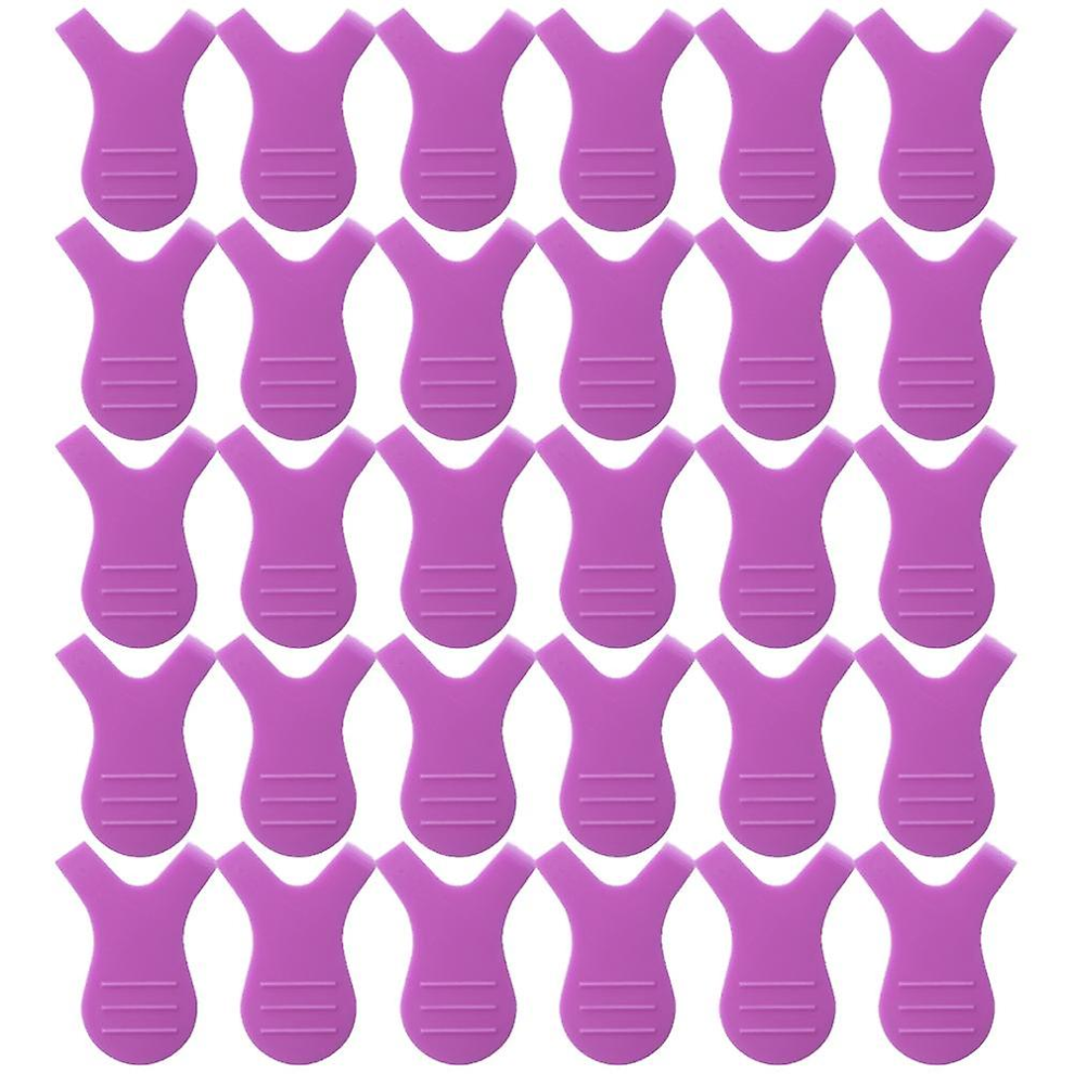 Lifeasy Fuchsia 30Pcs Y Lash Lift Tool Y Shape Eyelash Brush Comb Lash Perm Lift Brush Silicone Grafting Eyelash Lift Brush For Eyelash Extension Makeup Tool