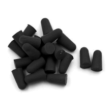 Tappi per le orecchie in schiuma da 20 pezzi - Bouchons d'oreilles pour dormir Voyage Natation Mousse - Morbido isolamento antirumore - Nero