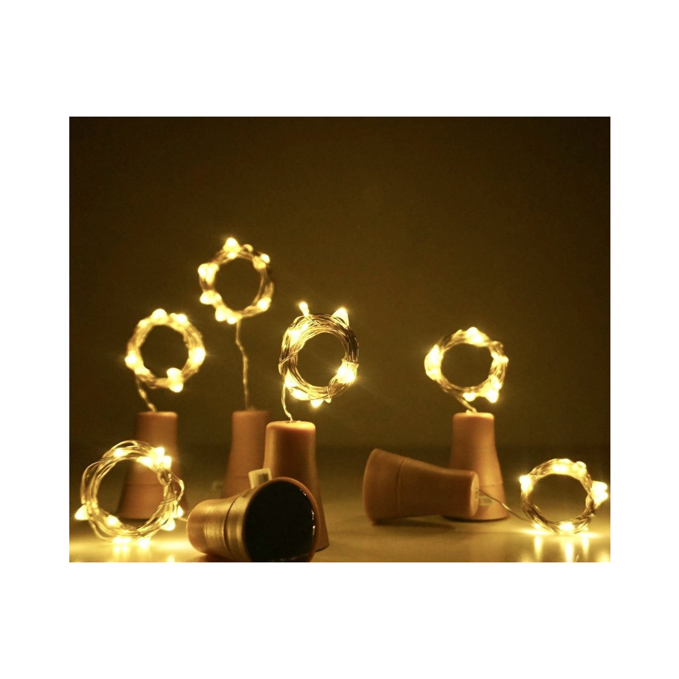 10LEDs Fairy Bottle Lights with Cork, 10Pcs Romantic Warm White Light for Christmas Birthday Party Festival Bedroom Living-room-image-OPC-PG5VK75-NEW