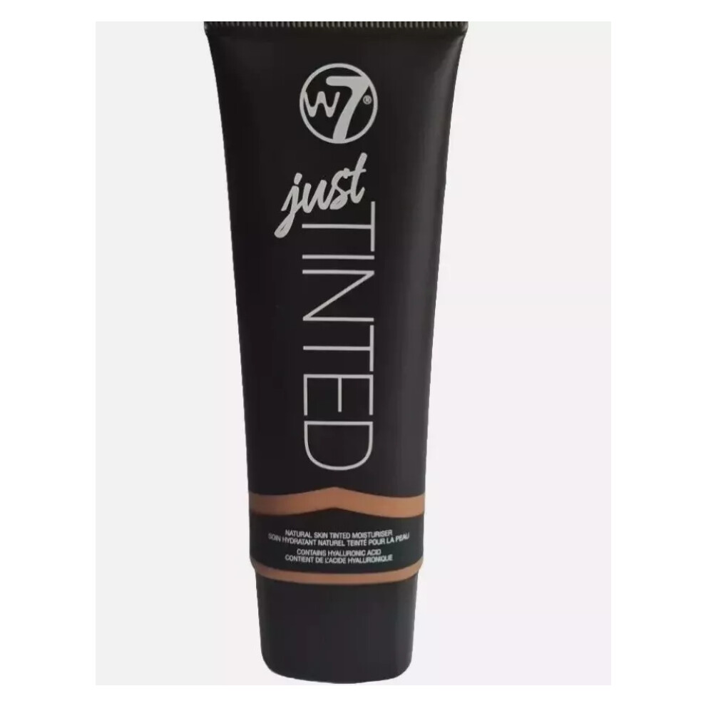 W7 Just Tinted Moisturiser Foundation Natural Skin TAN