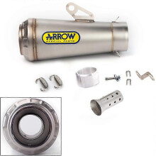 (B) Universal Motorcycle ARROW Exhaust Muffler DB Killer GP Motocross Escape Silencer For Yamaha R1 R3 R6 CBR1000RR MT07 09 S1000RR
