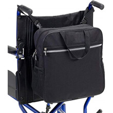 Sac multifonction pour fauteuil roulant, sac de transport léger et de rangement, appareils de randonnée universels pour fauteuil roulant