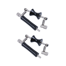 Set of 2 Guitar Rolling Capo Sliding Capo Adjustable Rubber and Stainless Steel Capo for Tuning the Tone of Stringed Instruments Like Folk Classical A