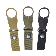 Paquete de 3 clips para botellas de agua, soporte port?til para botellas de agua, hebilla colgante, correa de nailon para acampar al aire libre, sende