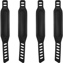2 pares de correas para pedales de bicicleta est?tica universales de 1,7 x 12 pulgadas para bicicletas est?ticas para el hogar o el gimnasio