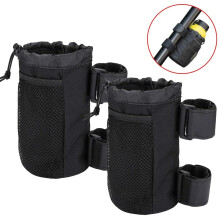 2 stuks fietswaterfleshouder, fietswaterfleshouder voor dwarsbalk/verticale balk, antislip warmte-isolerende waterfleshouder voor mountainbike, scoote