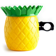 Ananas Fietsbekerhouder, Drankhouder, Fietswaterfleshouder met Metalen Clip voor Strand, Motorfiets, Fiets, Boot, Kinderwagen, Rollator, Rolstoel, Sco