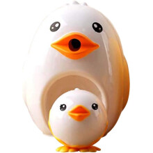 Children's Pencil Sharpener with Chicken Easter Toys for Children (White)