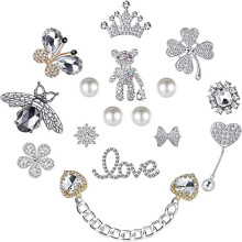 Modeontwerper schoenbedels voor vrouwen en meisjes, glinsterende schoenbedels met knopen, mode diamanten broches voor volwassenen, sieraden schoendeco