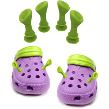 4x Crocs schoen decoratie oren Crocs accessoires badges feest gunsten grote maat bijgewerkt
