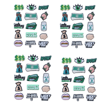 voor Crocs 60 Pack willekeurige PVC-bedels voor schoendecoraties