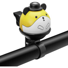 Campanello per bicicletta per bambini, campanello per bicicletta girevole a 360, simpatico cartone animato, campanello per bicicletta, anello, palla,