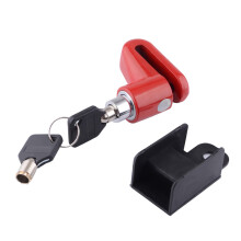 Fietsremslot, Mini draagbaar metalen fietsschijfremslot met twee sleutels Beveiliging voor mountainbike