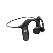 Free Ear Bone Conduction Headphones, Wireless Sport Bluetooth Headphones, Bluetooth 5.0, 5h Battery Life, Perfect for Running, Jogging, Yoga-Black