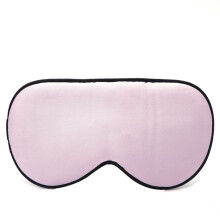 Schlafmaske Seide Rosa