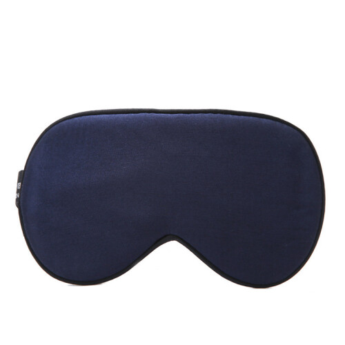 Schlafmaske Seide Hellblau