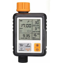 Timer per irrigazione automatico per giardino, timer per irrigazione per esterni, timer per irrigazione con ampio schermo LCD [classe di efficienza en