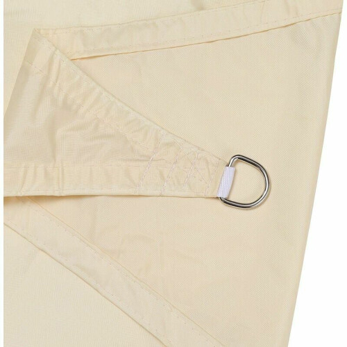 (Beige) Toldo rectangular impermeable 2X3m Estor Protecci?n UV Exterior Jard?n Terraza Balc?n 1