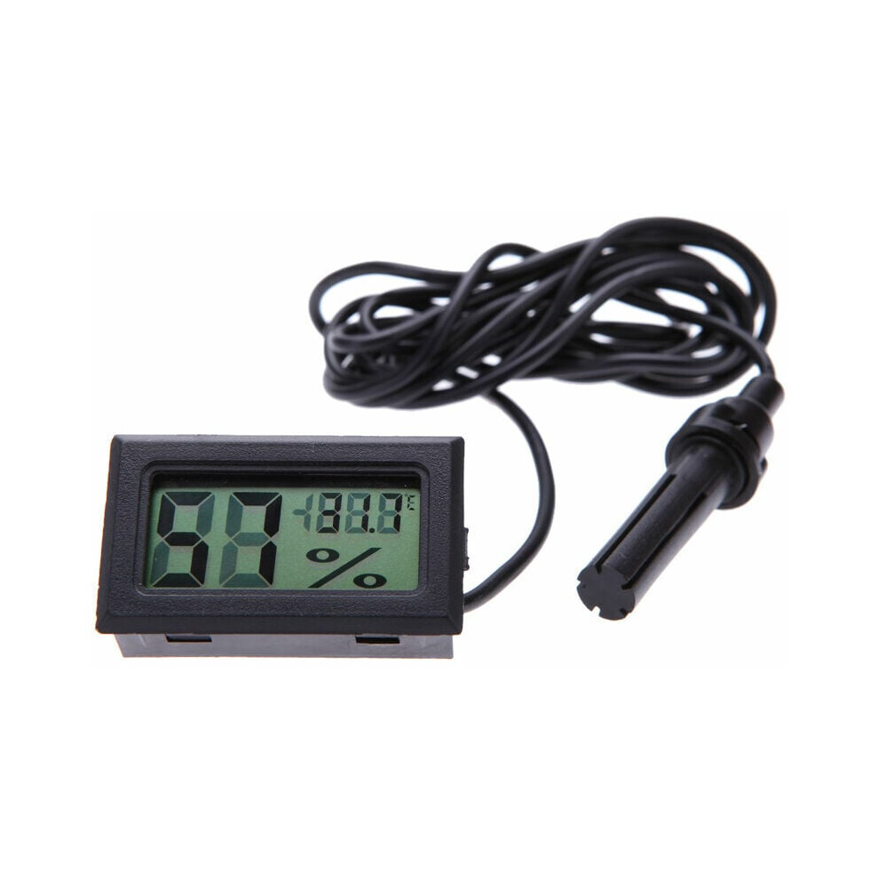 Thermo-Hygrometer Minimum Electronic Thermo-Hygrometer Digital Display Thermo-Hygrometer With Probe 6932766543153