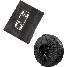 Reservewielhoes 13-18" (diameter binnen 66cm), autobandhoes, bandenbeschermingshoes, autobandwielbeschermers, reservewielhoes