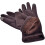 Paar warme Winterhandschuhe für Damen, Kaffeefarbe, Touchscreen, winddichte, gefütterte dicke Handschuhe 2