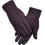 Paar warme Winterhandschuhe für Damen, Kaffeefarbe, Touchscreen, winddichte, gefütterte dicke Handschuhe 5