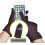 Paar warme Winterhandschuhe für Damen, Kaffeefarbe, Touchscreen, winddichte, gefütterte dicke Handschuhe 4