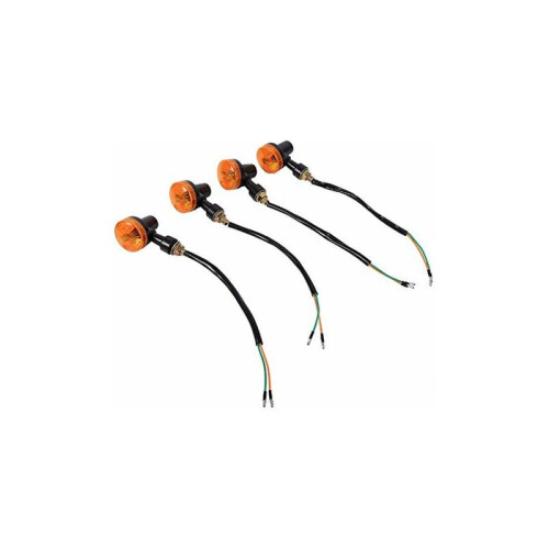 (Orange) 4 universelle 12V Motorradblinker