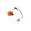 (Orange) 4 universelle 12V Motorradblinker 3