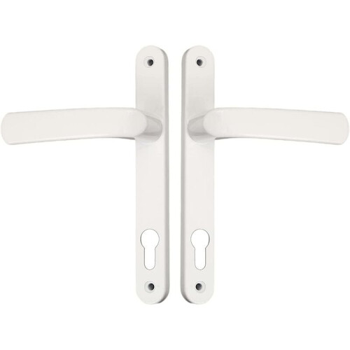 2 manijas de puerta de aluminio para dormitorio con tornillos de montaje