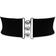1 ST. Elastische riem - 7,5x66cm Zwart
