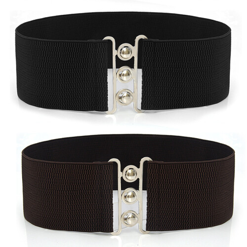 1 ST. Elastische riem - 7,5x66cm Zwart 1