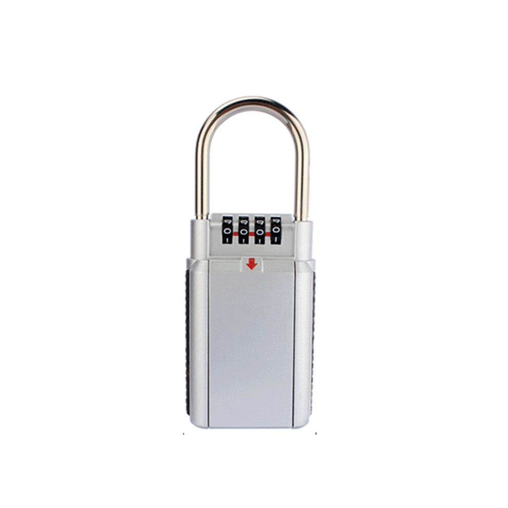 1 Pcs Key Box, Silver Coded Key Box, Storage Combination Safe, Secure Storage For Selected Access Keys 6932766546604