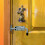 Set of 2 locks, professional galvanized iron spring lock pin 4