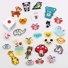 27 parches de ropa de animales para ni?os, parches de ropa de dibujos animados para hacer t? mismo, pegatinas de parches de ropa, para planchar, caram
