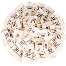 100pcs Horizontal 2x4cm Fabric Labels Handmade Clothing Labels Textile Labels for Garment Sewing Accessories Bags Jeans