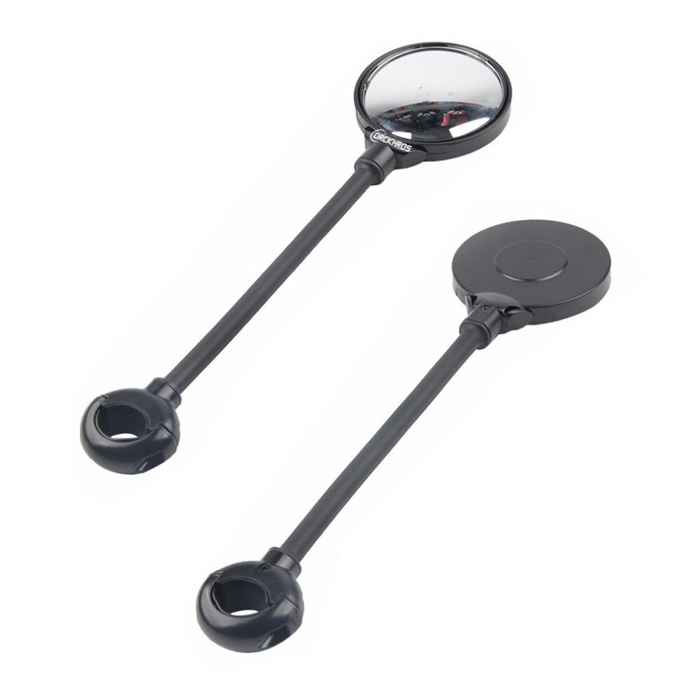 Pair Of Bicycle Reflectors Motorbike Mirrors Electric Bike Hose Adjustable 6932766549117