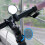 Quick Release Bicycle Mirrors, Full Angle Adjustment, Handlebar Cross Reflectors, Compact MTB, Road Bike 4