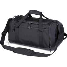 Sporttasche Herren Schwarz Reisetasche für Damen Outdoor Sporttasche Boxsack Gym Bag mit Schuhfach