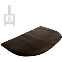 (152X70cm) Feuerfeste Matte vor dem Kamin, Feuerfeste Kaminmatte, Halbrunde Feuerfeste Matte, Feuerfeste Matte für Kamin, Ofen, Grill