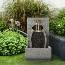 Outdoor Creative Solar-Powered Garden Water Fountain Decor