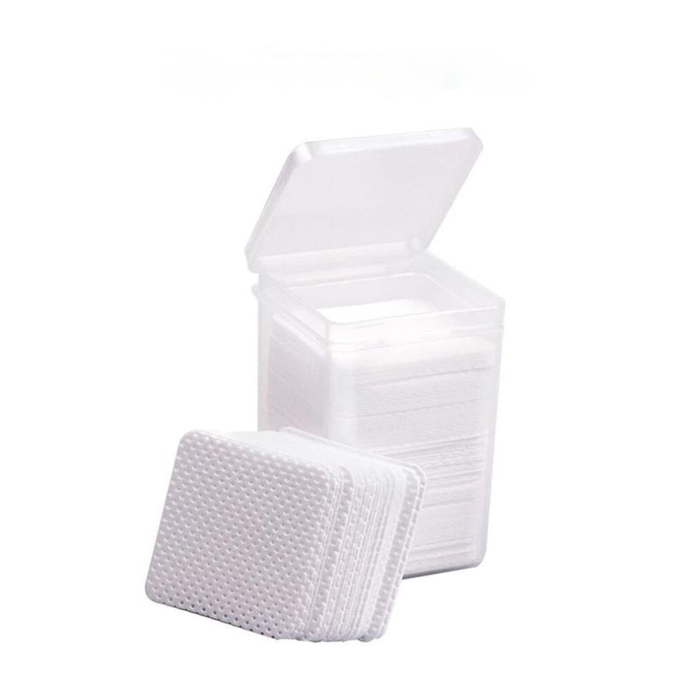 200pcs/box Eyelash Extension Glue Nozzle Wipes Paper Cotton Glue Bottle Mouth Cleaning Remover Paper Cleaner Pads