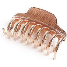 Mode Retro Legering Haarspeld voor Meisjes (Rose Goud), Grote Punk Haarspeld Haarklauw Clip Haarspeld Vrouwen Haaraccessoires Douche Haaraccessoires v