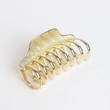 Mode Retro Legering Haarspeld voor Meisjes (Goud), Grote Punk Haarspeld Haarklauw Clip Haarspeld Vrouwen Haaraccessoires Douche Haaraccessoires voor D