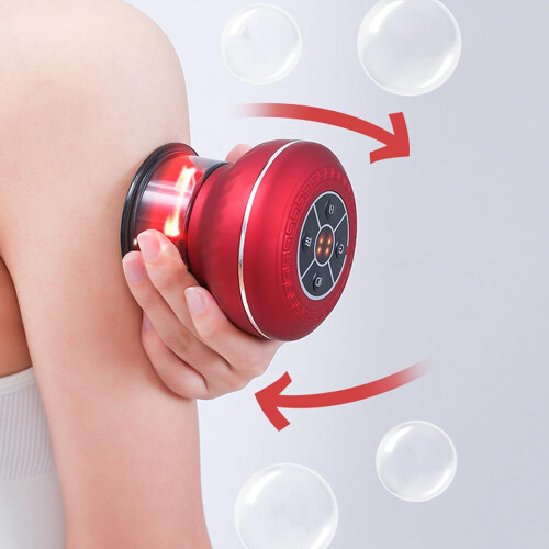 Cupping Set 16 Modes Suction Temperature Smart Dynamic Cupping Therapy Set Cellulite Massager Electric Gua Sha Tool