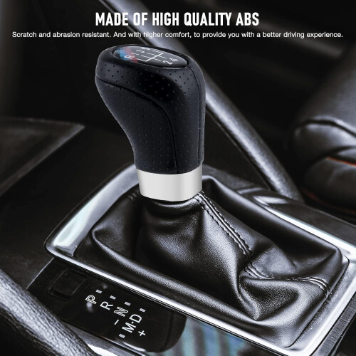 Pomo de cambio de marchas de 5 velocidades para BMW E34 E36 E38 E39 E46 E53 E60 E61 E63 E64 E83 E90 E91 E92 E93 Serie 3 Serie 5 X1 X3 X5 Palanca de ca 2