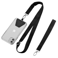 Correa para la mu?eca para tel?fono celular - Correa para el cuello para tel?fono - Paquete de 2 correas para tel?fono celular/llavero, para cuello y